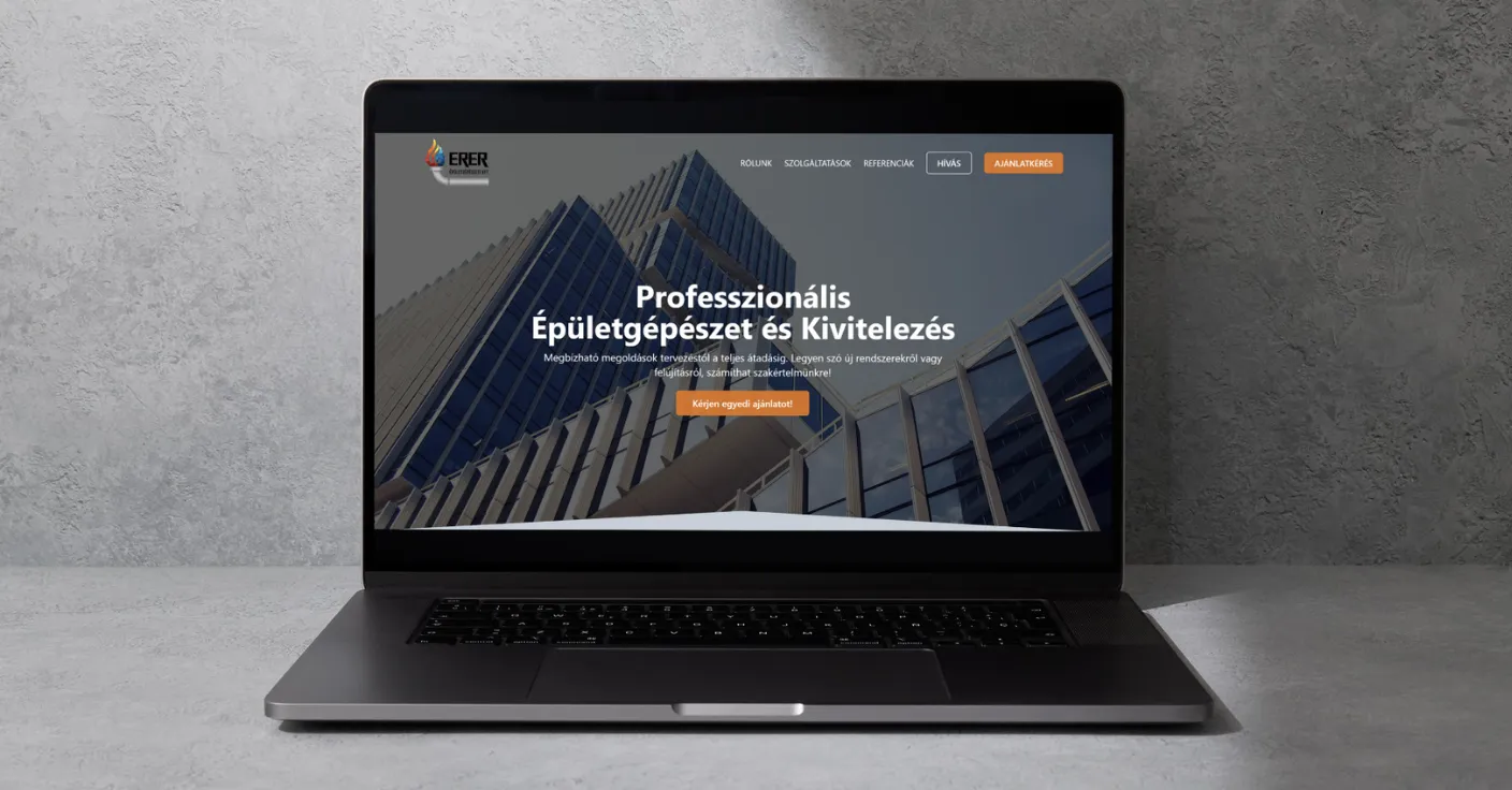 ERER weboldal bemutatója